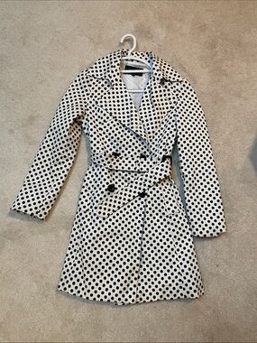 Burberry Polkadot Trench Coat